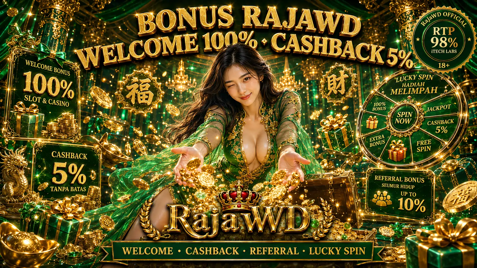 RAJAWD Bonus — Situs WD Gacor