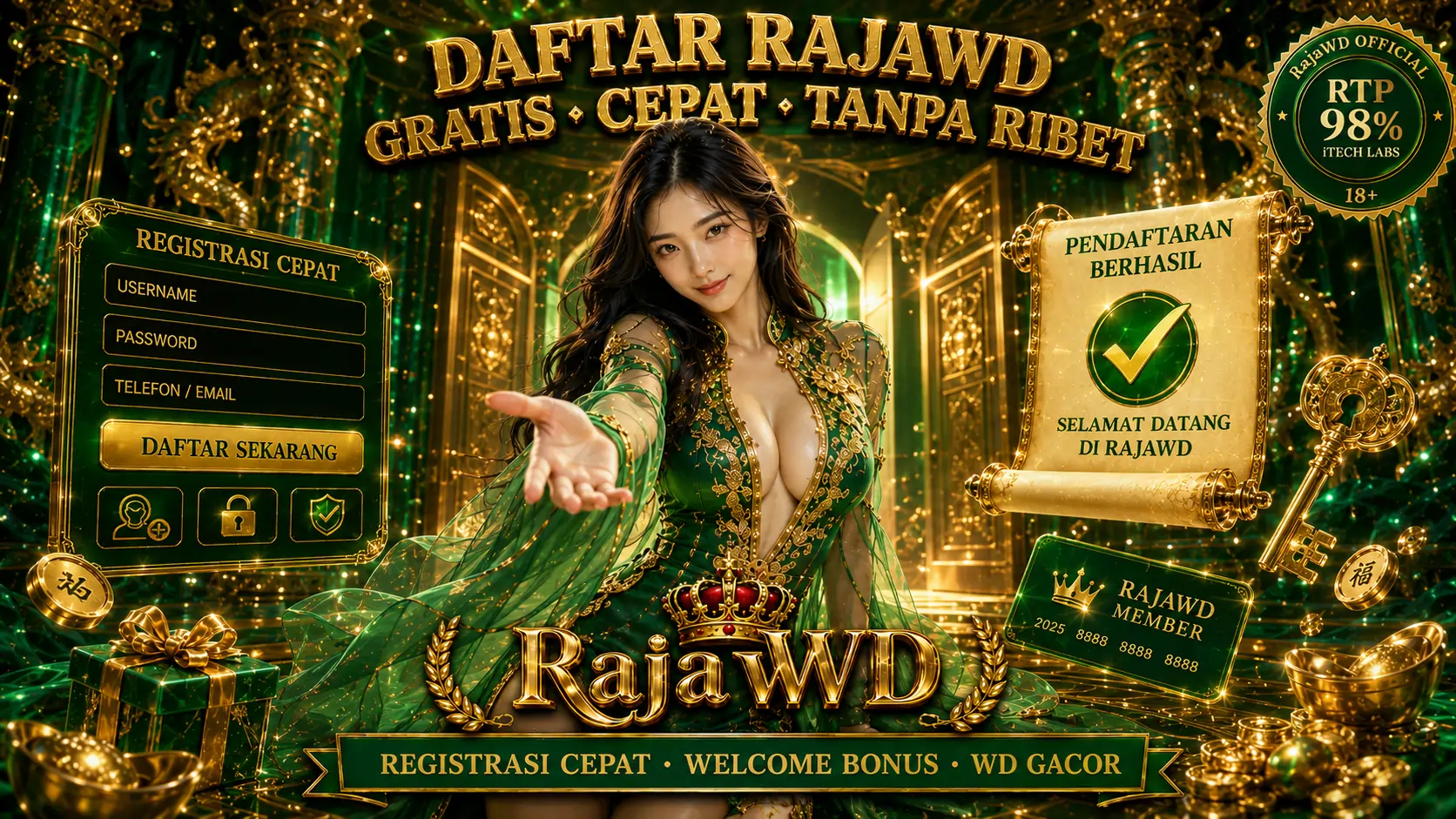 RAJAWD Daftar — Situs WD Gacor
