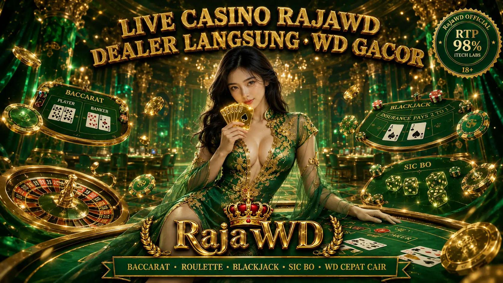 RAJAWD Live Casino — Situs WD Gacor