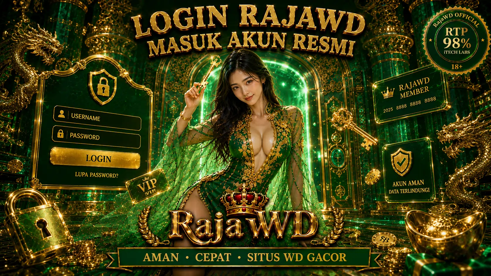 RAJAWD Login — Situs WD Gacor