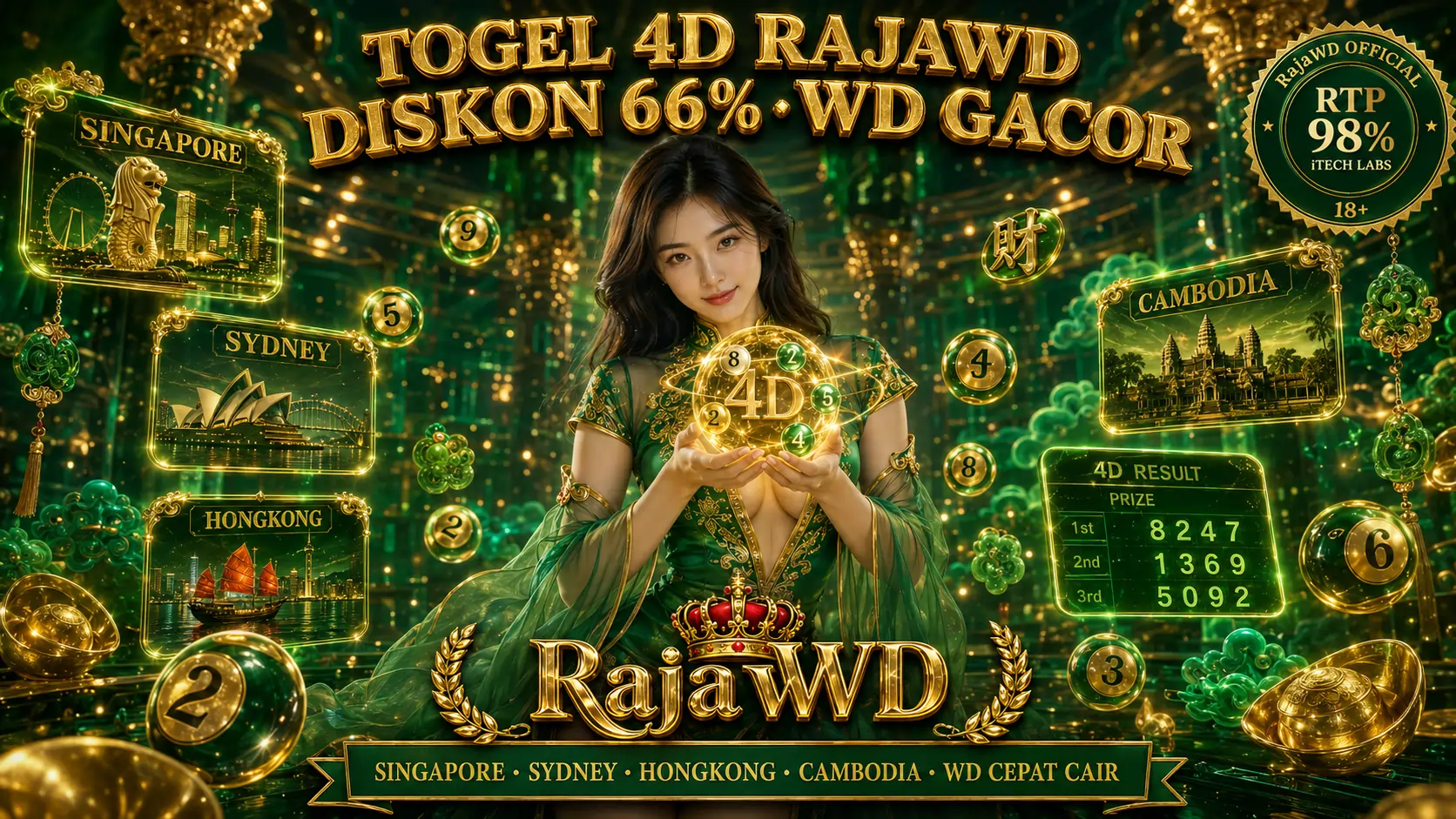RAJAWD Togel — Situs WD Gacor